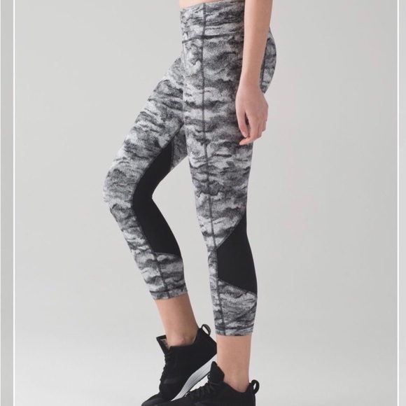 Lululemon Pace Rival Crop 22” Luxtreme Leggings Hazy Days Sz 6 - Picture 2 of 13